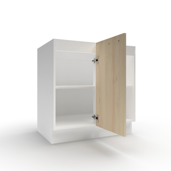Spodní skříňka POLAR II buk/bílá, šířka 80 cm 2