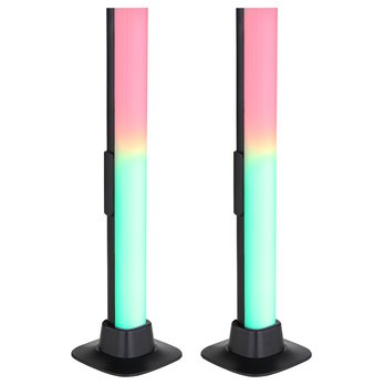 Set 2ks LED RGB lamp POLLIVER černá 2