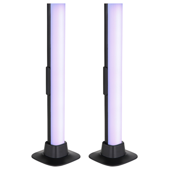 Set 2ks LED RGB lamp POLLIVER černá 4