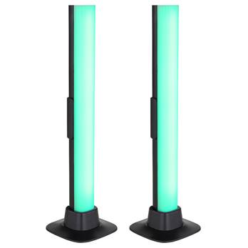 Set 2ks LED RGB lamp POLLIVER černá 6