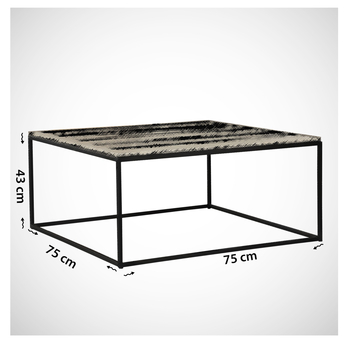 Konferenční stolek POLY černá 4