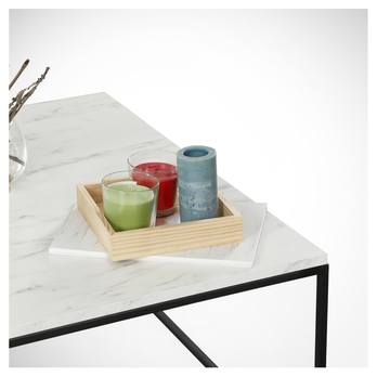 Konferenční stolek POLY bílá 2