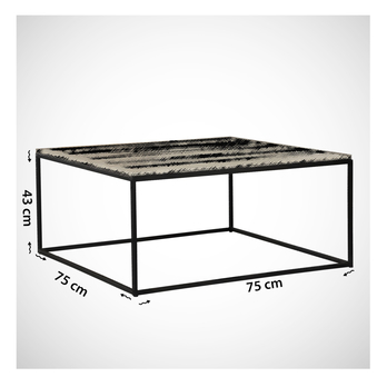 Konferenční stolek POLY bílá 4