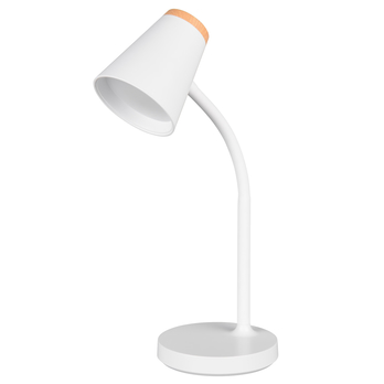 Stolní LED lampa PONGO bílá 2