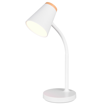 Stolní LED lampa PONGO bílá 3
