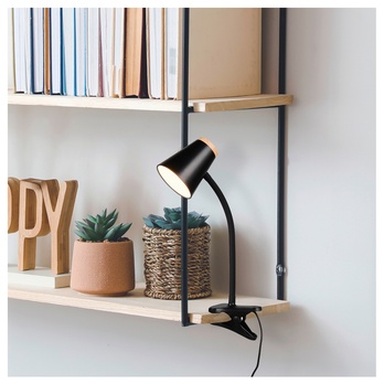 Stolní LED lampa PONGO černá 1