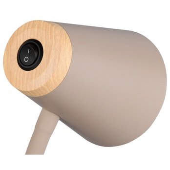 Stolní LED lampa PONGO béžová 2