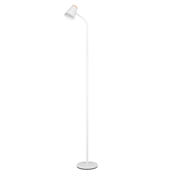 Stojací LED lampa PONGO bílá 1