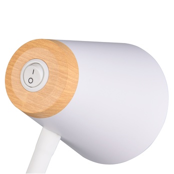 Stojací LED lampa PONGO bílá 2
