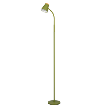 Stojací LED lampa PONGO zelená 1