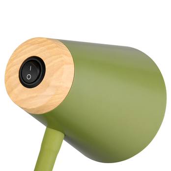 Stojací LED lampa PONGO zelená 2