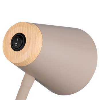 Stojací LED lampa PONGO béžová 3