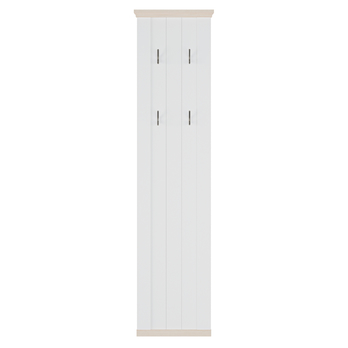 Předsíňový panel PONTYPOOL M bílá/dub riva 2