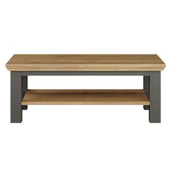 Konferenční stolek PONTYPOOL šedá/dub mauvella, šířka 116 cm 2