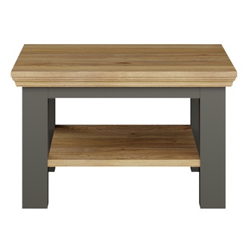Konferenční stolek PONTYPOOL šedá/dub mauvella, šířka 70 cm 2