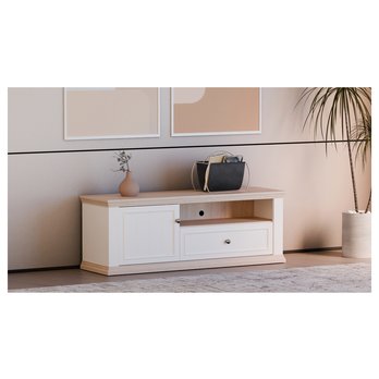 TV komoda PONTYPOOL bílá/dub riva, šířka 150 cm 6