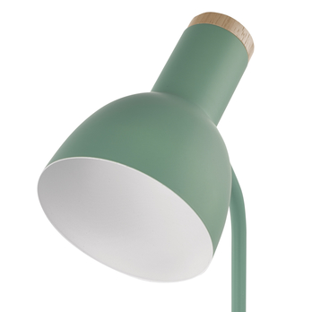Stolní lampa POPPY zelená/přírodní 1