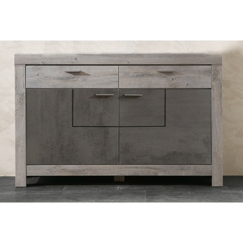 Komoda PORTO dub/beton, šířka 157 cm 1