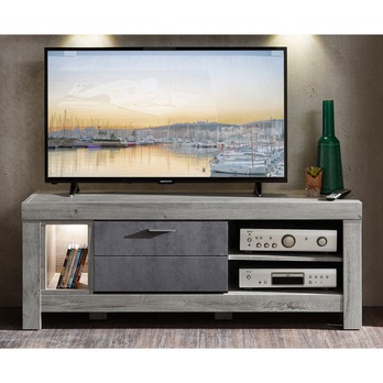 TV stolek PORTO dub/beton, šířka 150 cm 1