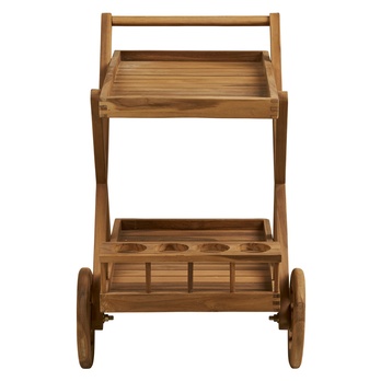 Přístavný vozík POSOKE teak 2