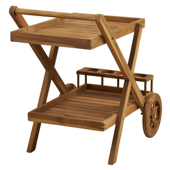 Přístavný vozík POSOKE teak 3
