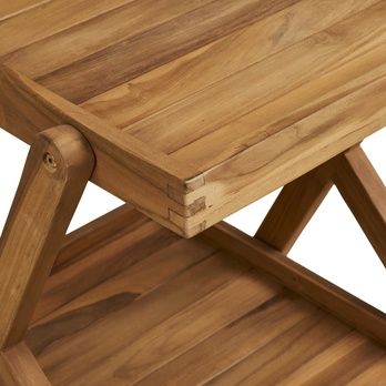 Přístavný vozík POSOKE teak 5