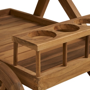 Přístavný vozík POSOKE teak 6