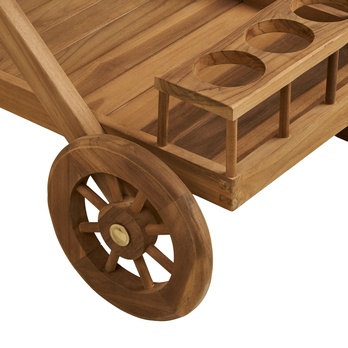 Přístavný vozík POSOKE teak 7