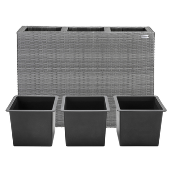Vysoký obal na květiny POT 2 šedá 4
