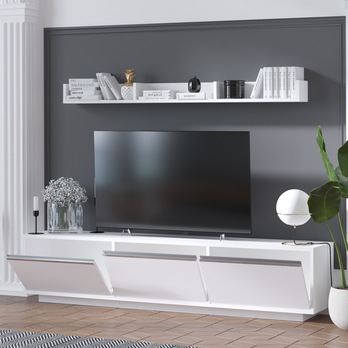 TV sestava PRAG bílá 2