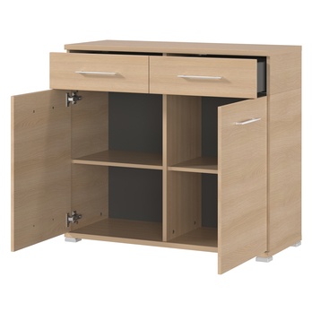 Komoda PREDORE I dub lindberg, šířka 96 cm 1