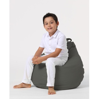 Sedací pytel  PREMIUM KIDS šedá 3
