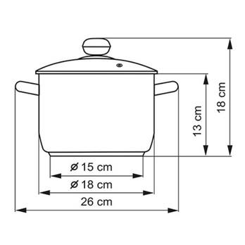 Hrnec s poklicí PREMIUM objem 3 l 1