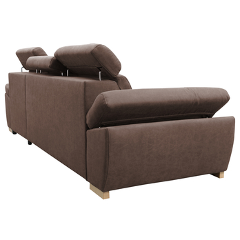 Sedací souprava PRESTIGE pravá, hnědá 8