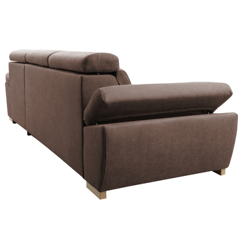 Sedací souprava PRESTIGE pravá, hnědá 10