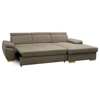 Sedací souprava PRESTIGE pravá, mocca 2