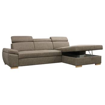 Sedací souprava PRESTIGE pravá, mocca 5