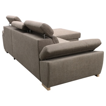 Sedací souprava PRESTIGE pravá, mocca 9