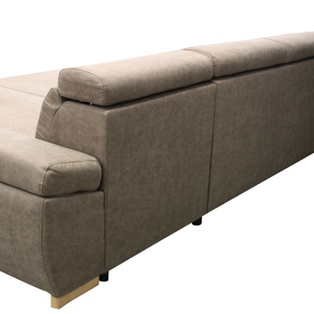 Sedací souprava PRESTIGE pravá, mocca 11