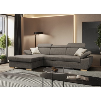 Sedací souprava PRESTIGE levá, šedá 1