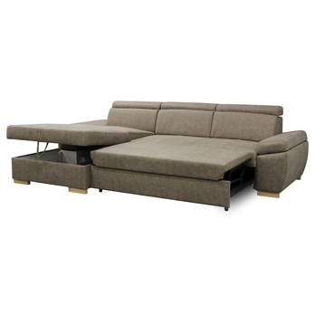 Sedací souprava PRESTIGE levá, mocca 6