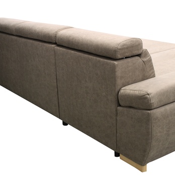 Sedací souprava PRESTIGE levá, mocca 11