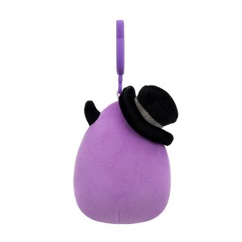 Klíčenka Squishmallows PŘÍŠERKA-EARWORM fialová/černá 4