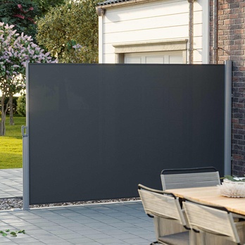 Boční markýza PRIVACY šedá, 200x400 cm 1