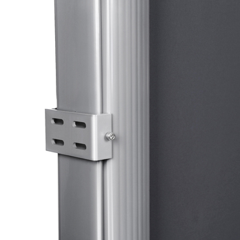 Boční markýza PRIVACY šedá, 200x400 cm 3