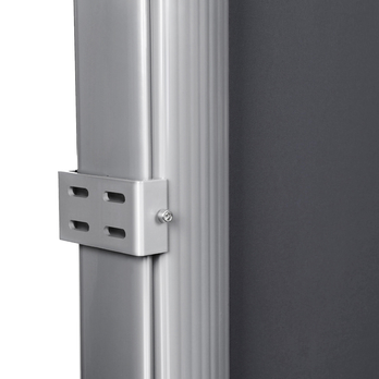 Boční markýza PRIVACY šedá, 180x400 cm 3