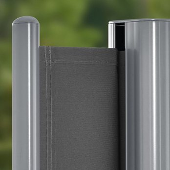 Boční markýza PRIVACY šedá, 160x400 cm 3