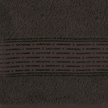 Ručník PROUŽEK 50 tmavě hnědá 1