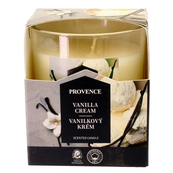 Vonná svíčka PROVENCE vanilkový krém, 135 g 1