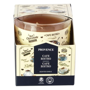 Vonná svíčka PROVENCE café bistro, 135 g 2